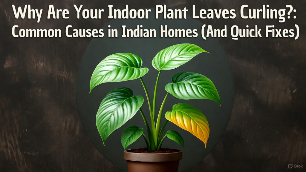 Why Are Your Indoor Plant Leaves Curling?: Common Causes in Indian Homes (And Quick Fixes)