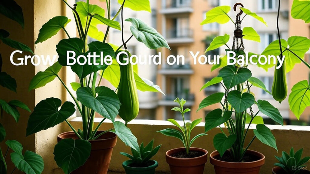 Growing Bottle Gourd on Your Balcony: Lauki Planting and Care for Your Indian Apartment!