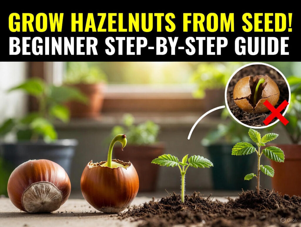 How to Grow Hazelnuts from Seed: A Step-by-Step Guide for Beginners