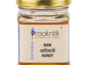 Praakritik Natural Adivasi Honey 200 Grams, 100% Pure, Unpasteurized, Unfiltered & Raw, Rich in Micronutrients