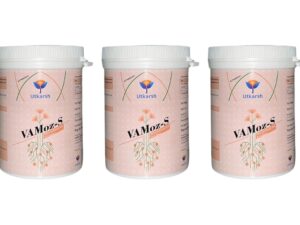 Utkarsh Mycorrhiza Powder with 5000 IP/gm Fertilizers for Plants, Root Growth, Plant Health Promoter, Home Garden | Vamoz – S (300gm; Pack of 3 of 100 gm)