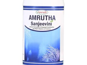 AMRUTH SANJEEVINI – Seaweed Extract Liquid Concentrate – Organic Fertilizer & Growth Promoter for Plants, 100% Water Soluble, Bio stimulant (250 ml)