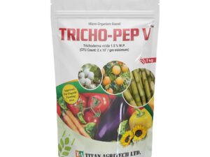 TRICHO-PEP V Trichoderma viride 1.5% W.P | Bio Fungicide for Soil-Borne Fungal Disease Control & Plant Root Protection – 1kg