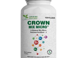 Crown Mix Micronutrient Booster Liquid Fertilizer for All Crops, Fruits, Vegetables, Flowering Plants and Agricultural Use, 1 Liter