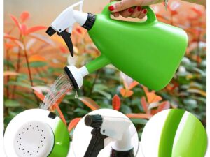 7Seas Garden Pump Pressure Sprayer 2 in 1 Filling Water Spraying Spray Bottle for Herbicides, Pesticides, Fertilizers, Plants Flowers – Random Color-2 Litter(1Pcs)