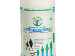 Height Growth Plus – (20 Serving) | Supports Bone Health with Essential Vitamins, Minerals, and Micronutrients for Overall Wellness | Height Growth for Kids, Teens and Adults
