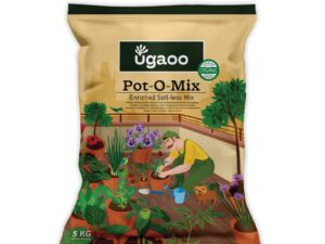 Ugaoo Pot-O-Mix Potting Soil with Fertilizer for Home Garden Plants – 5 kg