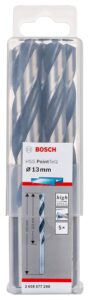 Bosch Professional, Metal Drill Bit, HSS Pointteq, With DIN 338 Standards, Diameter 13mm & Working Length 101 mm,Pack Of 5