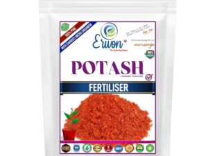 Erwon Potash Fertilizer, Pure, Premium Powerful Fertilizer For Overall Growth Of Plants (200 Gm), Granules