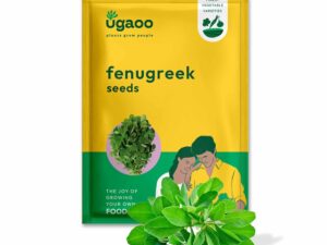 UGAOO Methi or Fenugreek Vegetable Seeds (Green) (10)
