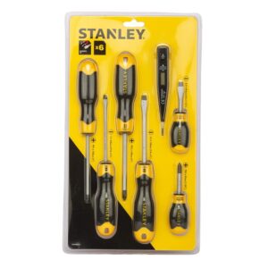 STANLEY STHT92002-8 6 pcs Combination Screwdriver Set with Bonus Tester