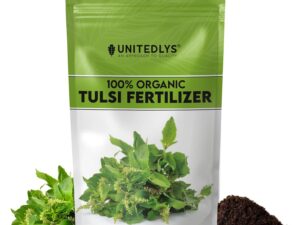 Organic Tulsi Fertilizer for Plants Home Garden 880g | Boost Plant Growth, Immunity & Blooms with Charged Micronutrients | Ideal for Home Garden, Pot Plants Care & Balcony Gardening