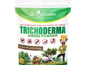 Go Garden Trichoderma Bio Fungicide for Plants 900 g | High CFU Formula (2 x 10⁸ CFU/g) | Controls Root Rot, Wilt & Soil Fungus | Boosts Soil Microbes & Plant Immunity | Organic Plant Protector