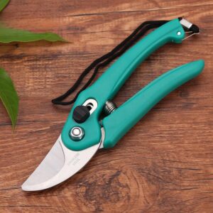 Cinagro Hand Pruner Cutter – 1 Pc, Heavy Duty Gardening Tools Grass Cutter, Plant Cutter for Home Garden, Wood Branch Trimmer, Garden Tools Grass Cutting Accessories (Steel Blades, Assorted)