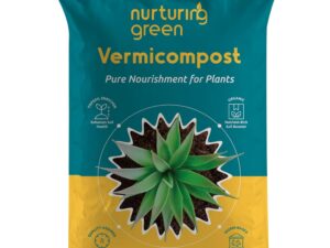 Nurturing Green® 5kg Vermicompost | Organic Fertilizer with NPK for Healthy Plant Growth | Chemical-Free | Boosts Soil Fertility & Microbial Activity | Perfect for Indoor, Home & Garden | Granule Form