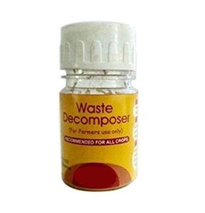 Ankur Organics Waste Decomposer for Agricultural Purpose (Pack of 3 Bottles) | Organic Waste Decomposer for Farming and Gardening | Compost Maker | Compost Accelerator, Liquid