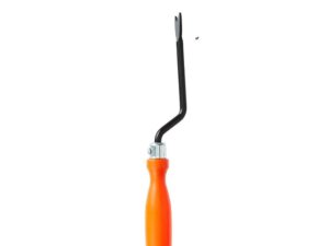 Stand Master Metal Black and Orange Color Weeder for Home Gardening Tool (Metal Weeder Tool)