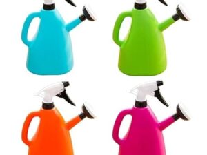 Garden Pump Pressure Sprayer, Lawn Sprinkler, Water Mister, Spray Bottle for Herbicides, Pesticides, Fertilizers, Plants Flowers – Random Color -1 Liter 1 PCS