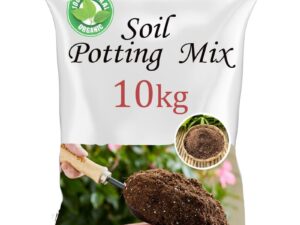 SDFIndia Soil Potting Mix for All Plants 10kg | Ready to Use Premium Potting Soil with Vermicompost & Neem Cake Enriched with Bio-Fertilisers Ideal for Indoor and Outdoor Vegetable Plants