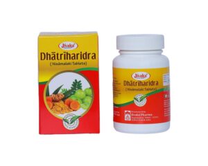 Jivaka – Dhatriharidra – Ayurvedic Supplement for Health & Wellness, Rich in Macro and Micronutrients – Supports Diabetic Health – 60 Tablets