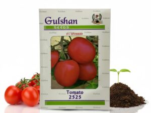 GULSHAN SEED FARM F1 Hybrid Tomato Seeds | Hybrid, High Germination Round Tamatar Seeds for Home, Kitchen Gardens, Pots, Patio & Terrace – Ideal for Fresh, Healthy Harvests