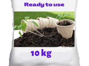 Plant Potting Mix Soil for Plants10Kg – Soil Less All Purpose Ready to Use Potting Mix Made with Vermicompost/Neem Cake/Potash/River Sand/Bone Meal (10 KG)