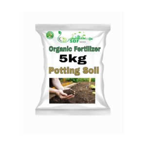 SDF India Potting Mix Potting Mix Soil for Plants- (05 KG) Soil Less All Purpose Ready to use Potting Mix Made with vermicompost/Neem Cake/Potash/River Sand/Bone Meal
