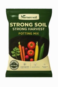 Potting Soil Mix100% Natural | Organic Soil for Plants Home Garden | Super Fertile Potting Soil | High Water Retention | Anti-Fungal Garden Soil for Gardening (1 Kg)