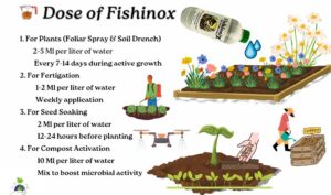 Fishionix Power Grow | Fish Amino Acid | Plant Growth Promoter | 100% Organic Fertilizer for Higher Growth & Yield (1 Liter)