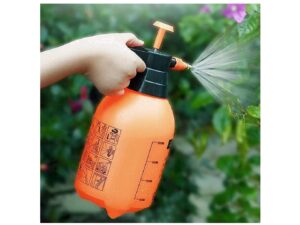 Garden Pump Pressure Sprayer, Lawn Sprinkler, Water Mister, Spray Bottle for Herbicides, Pesticides, Fertilizers, Plants Flowers 2 L Capacity
