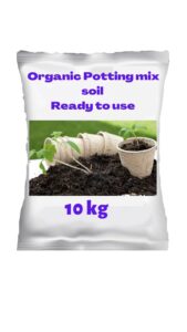 PLAST Plant Potting Mix Soil For Plants10Kg – Soil Less All Purpose Ready To Use Potting Mix Made With Vermicompost/Neem Cake/Potash/River Sand/Bone Meal (10 KG)