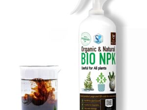 Organic Liquid Bio NPK Fertilizer | Free Spray Bottle | Direct Ready to use| Fruiting and Flowering (400 ml)