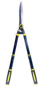 Jon Bhandari Tools Extendable Hedge Shears – 30” Telescopic Handle Garden Pruning Shears | Heavy Duty Manual Hedge Trimmer & Cutter for Bushes, Trees & Shrubs