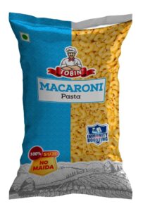 Tobin Macaroni Pasta 1kg | No Maida, Hard Wheat Semolina | Nutritious Italian Style Food | Enriched with Micronutrients for Healthy & Tasty Everyday Meals | Pack of 1