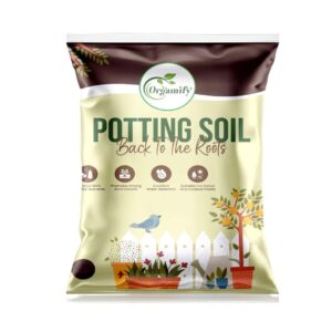Organic Potting Soil Mix 5KG – Natural Garden Soil for Indoor & Outdoor Plants | Ready-to-Use Potting Mix for Vegetables, Flowers, Herbs | Organic Soil for Home Gardening