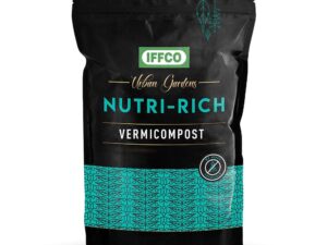 IFFCO Urban Gardens – Vermicompost 5kg – Nutri Rich | Cow Dung Based Manure for Home Garden, Terrace & Balcony Plants