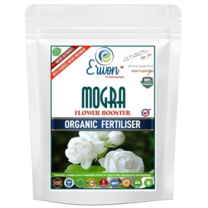 Erwon Mogra Flower Boomer, Premium Essential Powerful Organic Fertilizer For Mogra Plants, With Charged Micro-Organism And ++ Micronutrients (1800 gm)