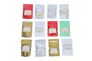 Easy Growing 12 Variety Microgreen Seeds | Growing Instruction Included | Untreated and Non GMO Seeds | 300G