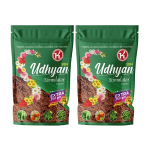 KHAITAN Organic Vermicompost Fertilizer | Gardening Potting Soil, Indoor & Outdoor | Manure Fertilizers for Plants & Home Gardening (2)