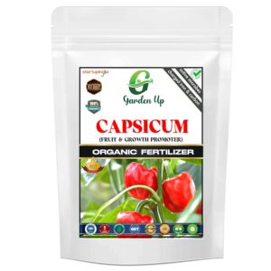 Garden up Capsicum Organic Fertilizer With Fruit & Growth Promoter (400 gm)