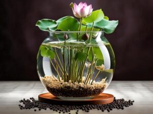 Amulya Farms All Season Lotus Flower Hybrid Japanese Seeds for planting | Pack of 25 | 100% IMPORTED | 95% Germination Rate | Dwarf Rainbow Lotus | Kamal Gatta Beej