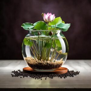 Amulya Farms All Season Lotus Flower Hybrid Japanese Seeds for planting | Pack of 25 | 100% IMPORTED | 95% Germination Rate | Dwarf Rainbow Lotus | Kamal Gatta Beej