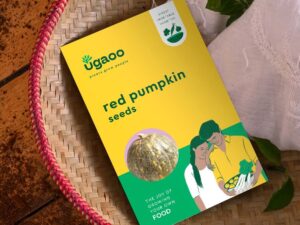 UGAOO Red Pumpkin Vegetable Seeds (Pack of 2g)