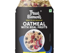 True Elements Whole Oatmeal 1kg – Overnight Oats | Breakfast Food | Healthy Diet | Oatmeal for Breakfast | Oats with Chia Seeds, Dry Fruits and Nuts | 9.8g Protein