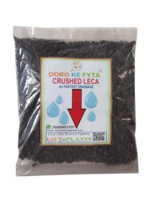 Crushed Leca Balls (size 3-7 mm) Soil Amendment Media for Potting Mix of All Type of Plants (900 Gms), Drainage Media Better than Perlite
