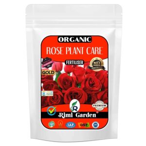 Rimi Garden® Rose Plant Care, Premium Essential Organic Fertiliser Stix for Rose Plant, with Charged Micro-organism and ++ Micronutrients (100 nos)