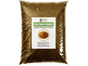 Mustard Cake Powder Organic Fertilizer for Plants | Mustard Oil Cake Powder (Sarson Khali) | Natural NPK Bio Fertilizer Plant Growth Booster for Gardening, Vegetables & All Crops (2 KG)