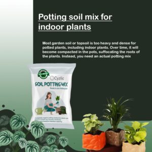 Magic Potting Soil for Plants 25 kg | Potting Soil Mix for Plants Garden | Soil and Fertilizer for Plants | Soil Mix for Plants Home Garden