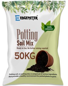 Magic Potting Soil Mix for Plants 50kg | Soil for Plants | Soil and Fertilizer for Plants | Potting Mix for Plants Home Garden 50kg