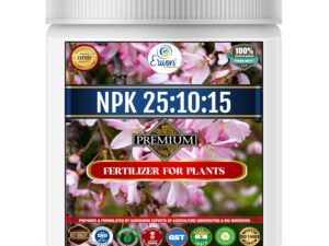 Erwon® NPK 25:10:15, Premium Fertilizer, 100% pure Powerful Fertilizer for Overall Growth of Plants (400 gm)
